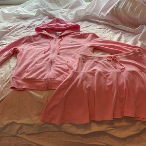 Lilly Terry hoodie & skirt